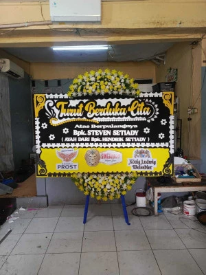 Papan Bunga di Ngabab Pujon